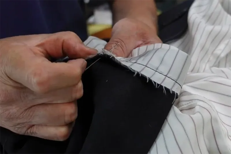 理想の一着が完成するまでの工程