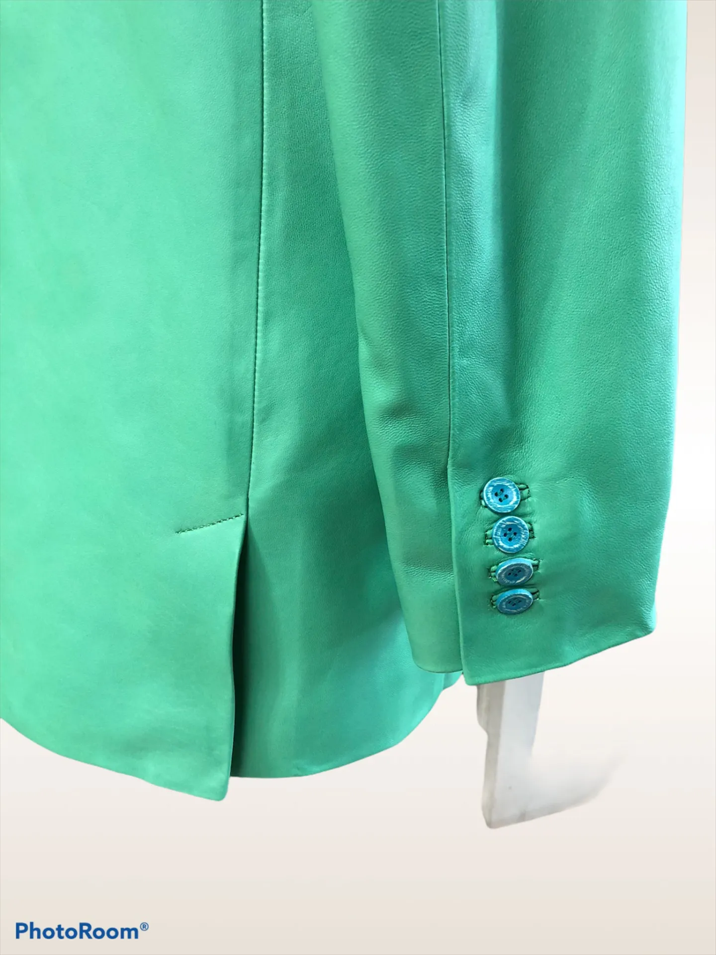 オーダージャケット、裏地にスカーフ使用