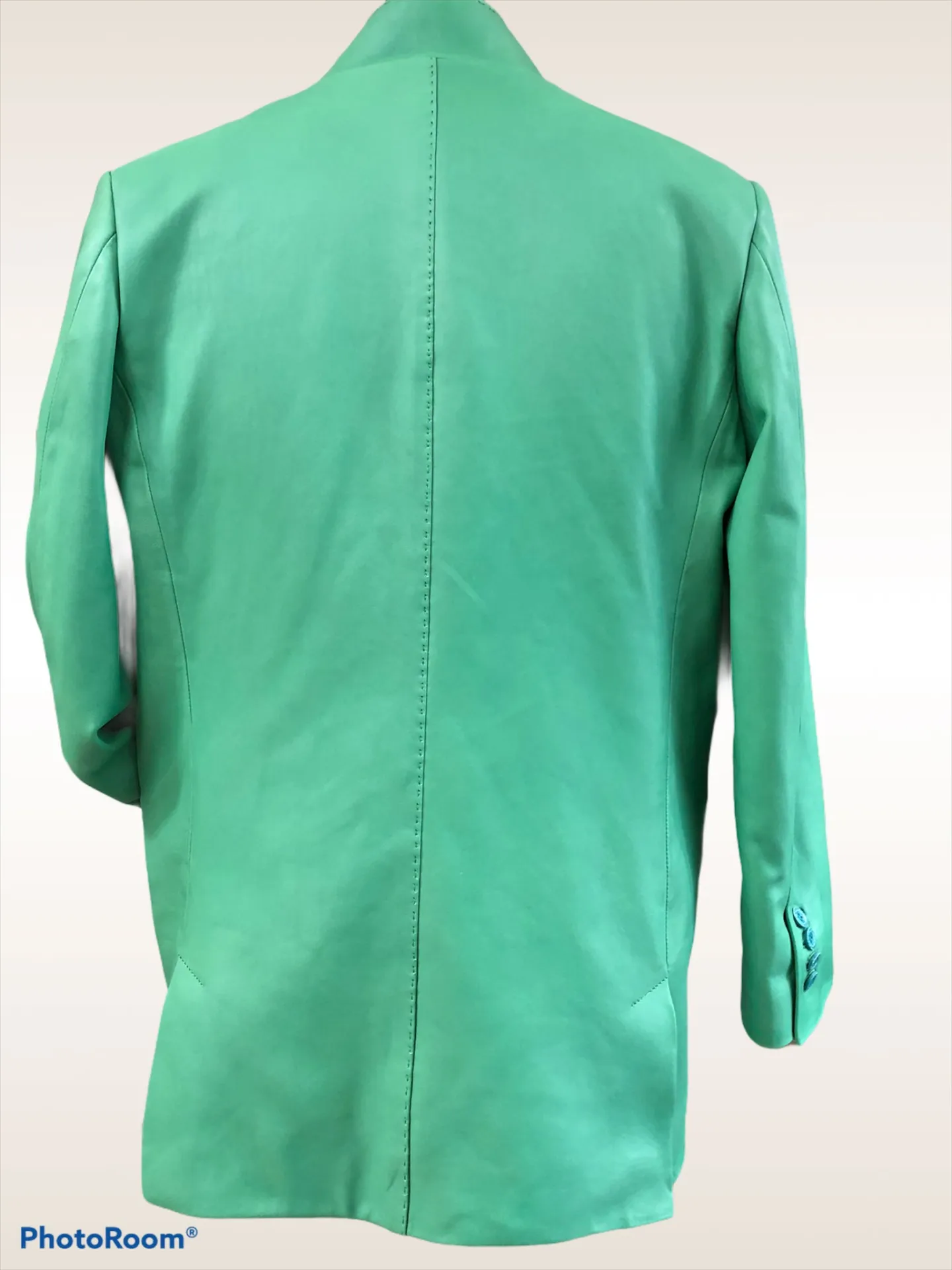 オーダージャケット、裏地にスカーフ使用