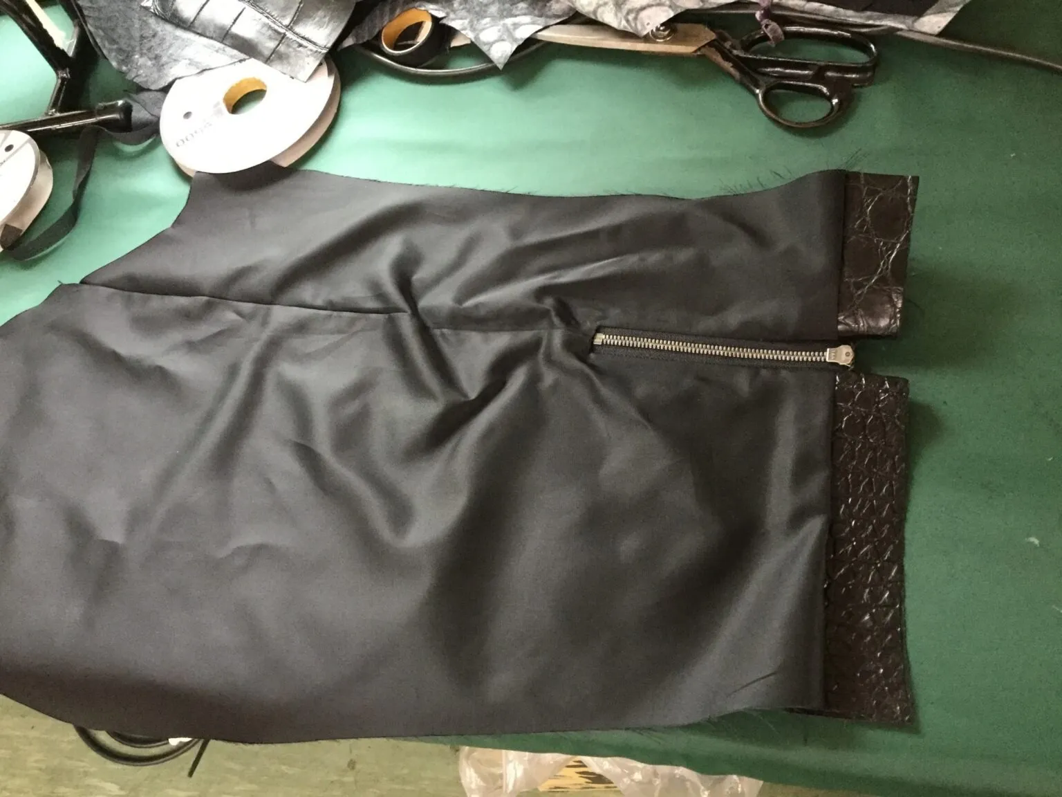 クロコダイル ジャケット 作りました