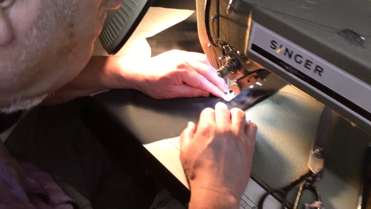 クロコダイル ジャケット 作りました