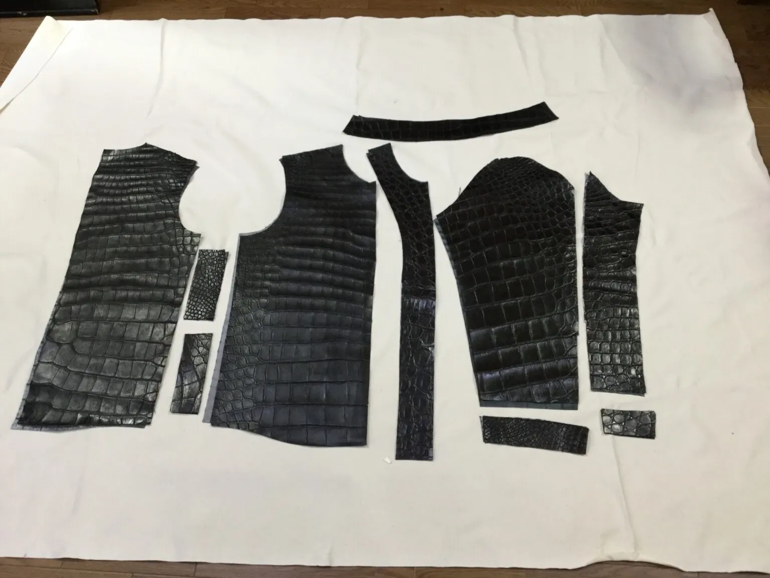 クロコダイル ジャケット 作りました