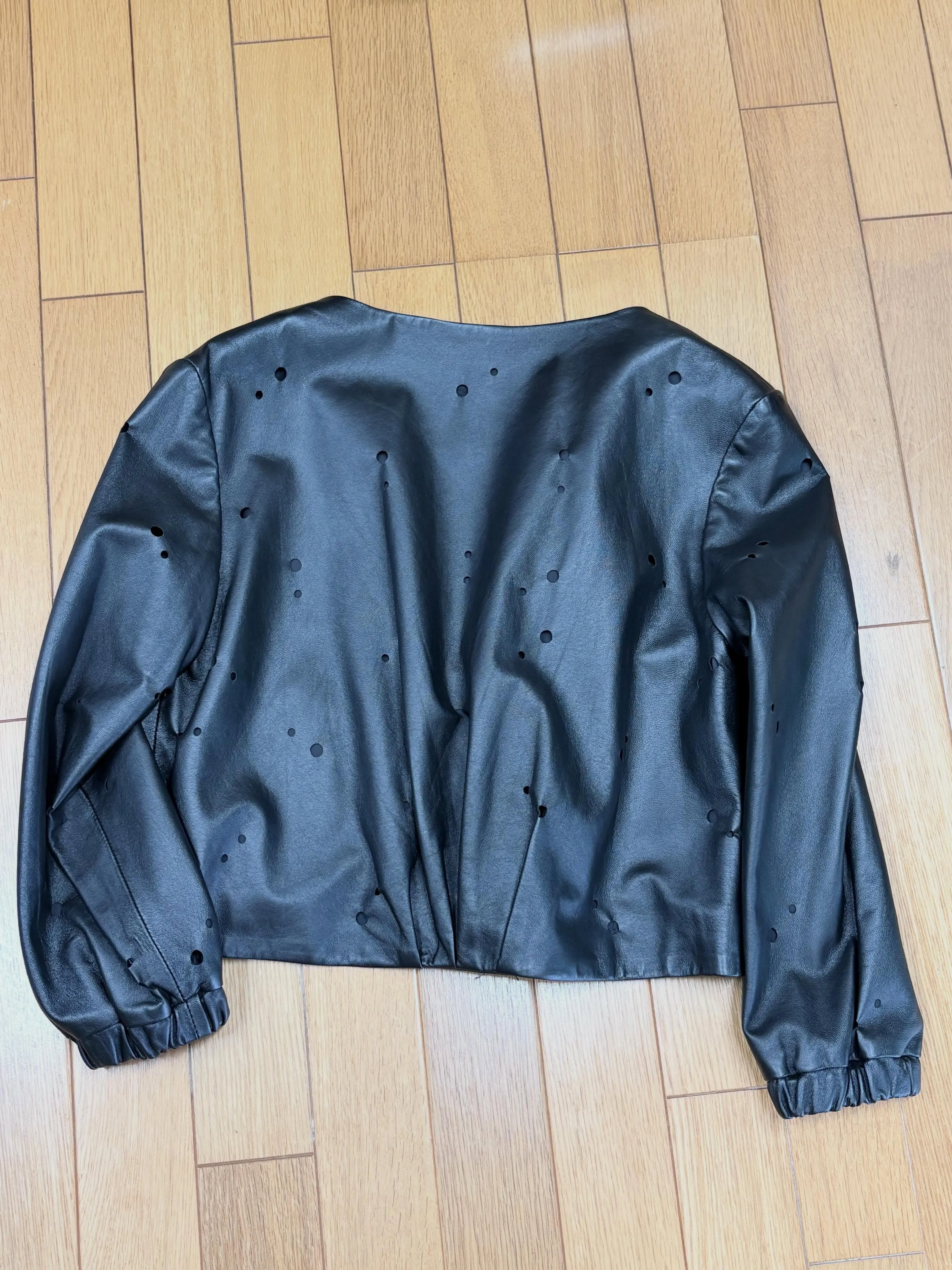 羊革ショートジャケット